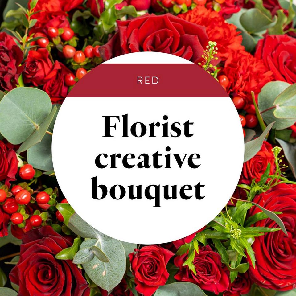 Florist Bouquet - Red