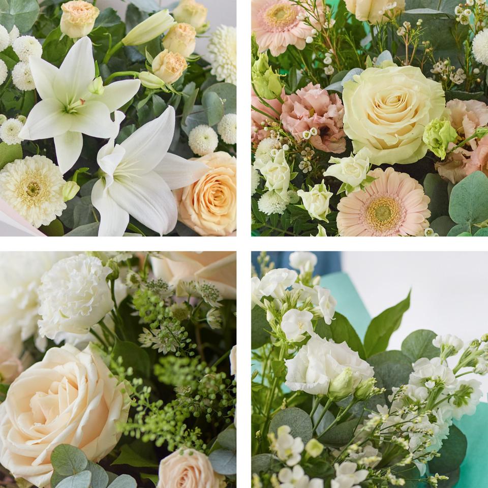 Image 2 of 4 of Deluxe Neutral Bouquet