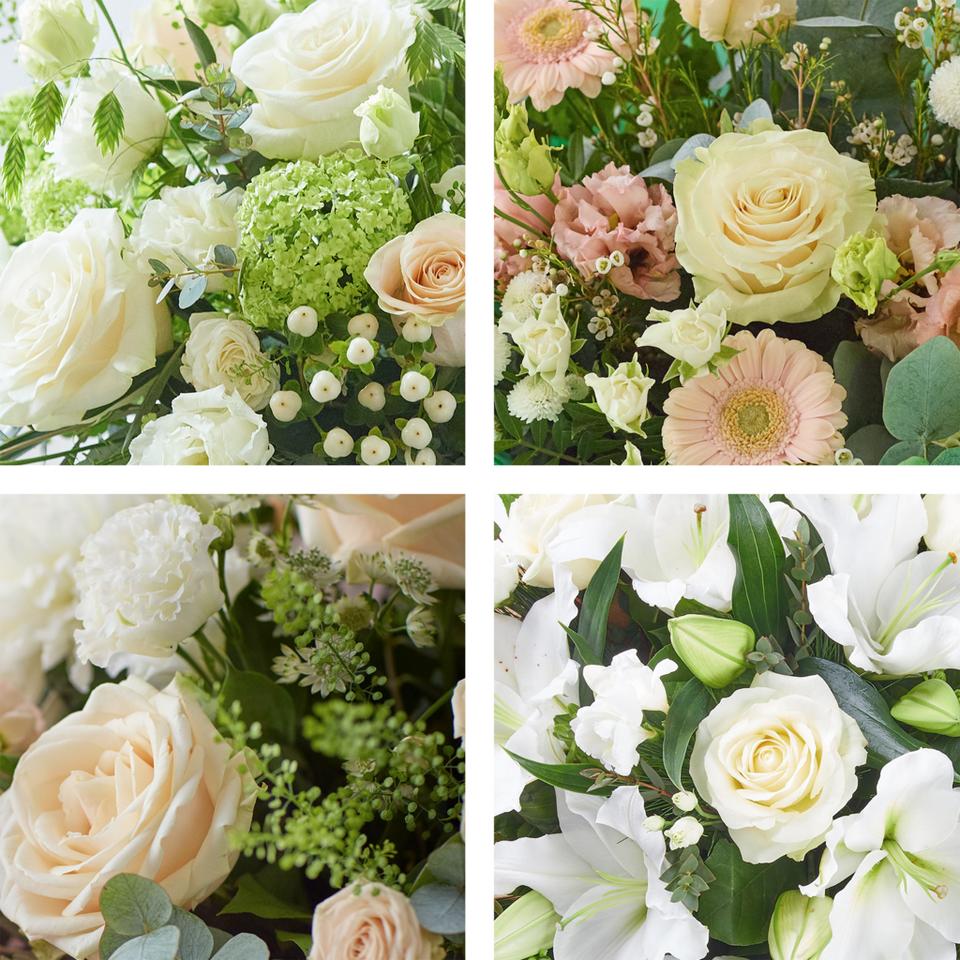 Image 2 of 4 of Lavish Neutral Bouquet