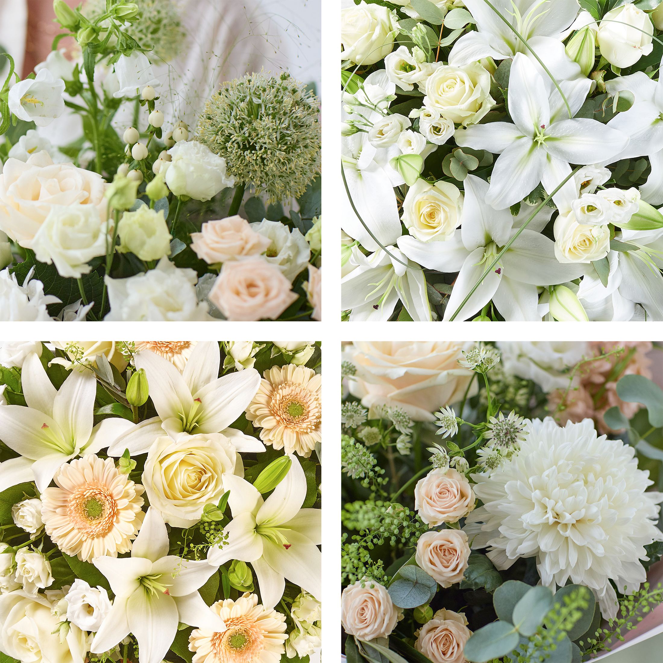Image 2 of 4 of Grand Neutral Bouquet