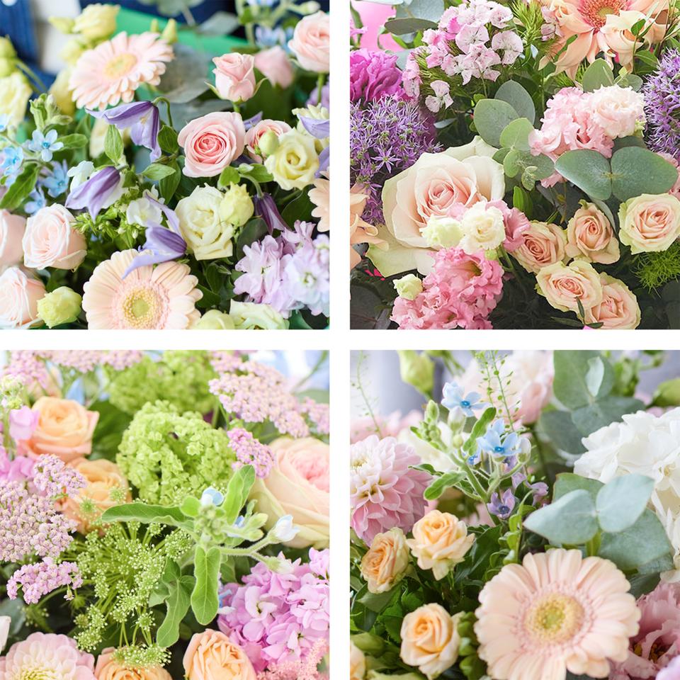 Image 2 of 4 of Sumptuous Pastel Bouquet
