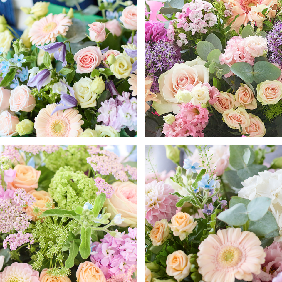 Image 2 of 4 of Sumptuous Pastel Bouquet