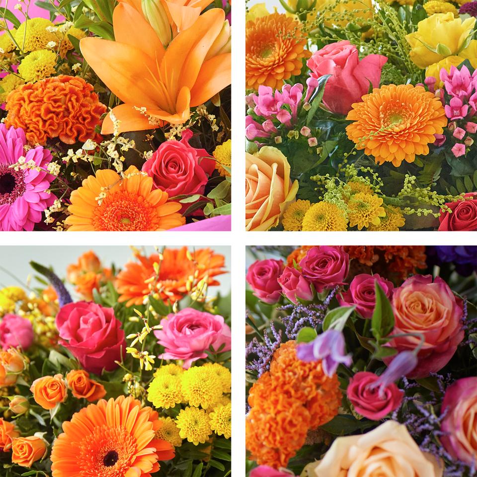 Image 2 of 4 of Luxury Bright Bouquet in a Vase