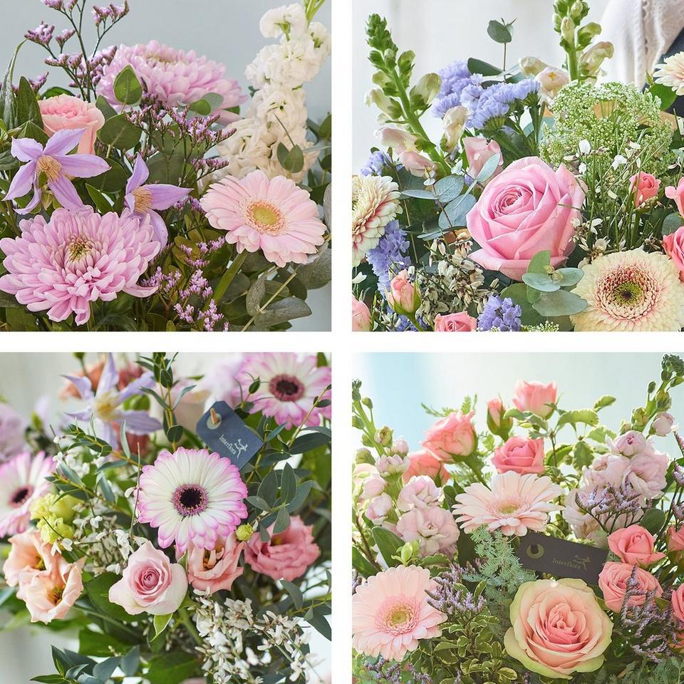 Image 2 of 4 of Pastel Bouquet in a Vase