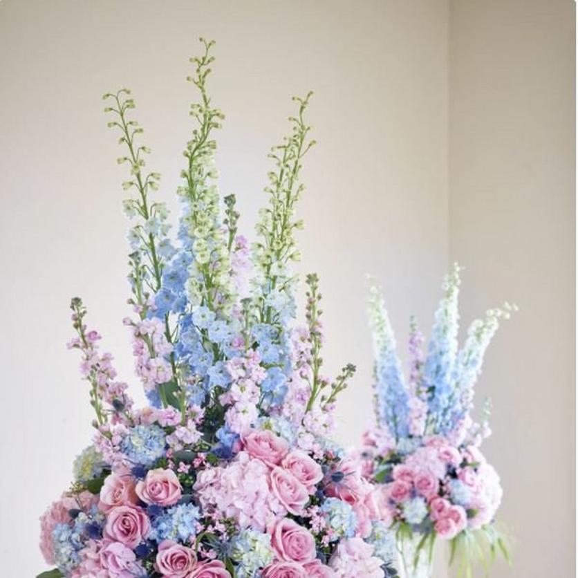 Delphiniums-bridal-bouquets-arrangements