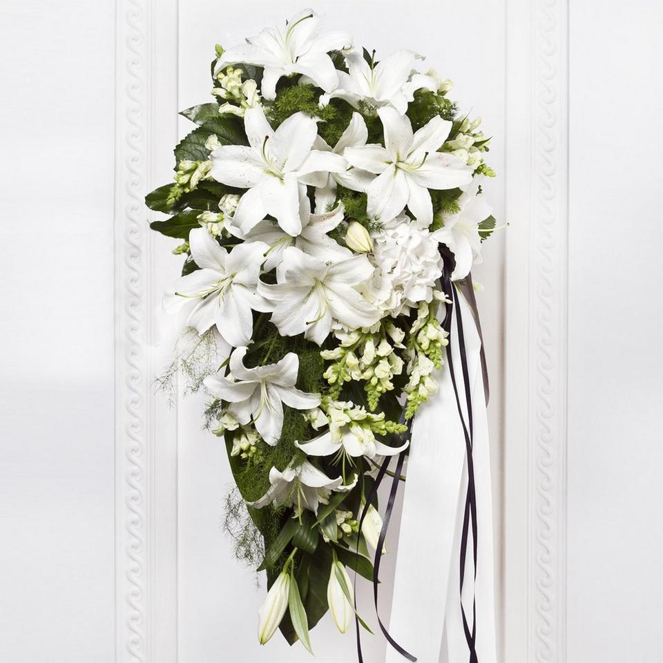 Image 1 of 1 of Funeral Bouquet with White Flowers