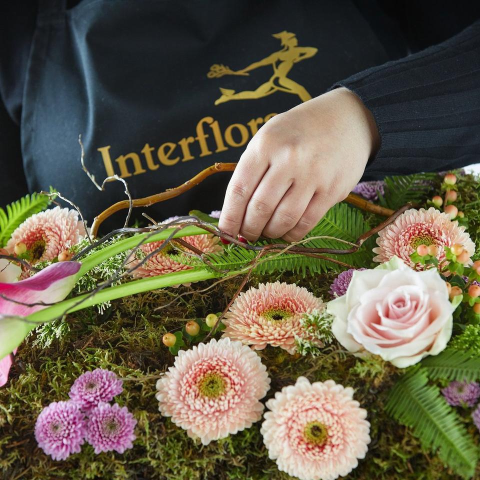 Created with love by a local florist