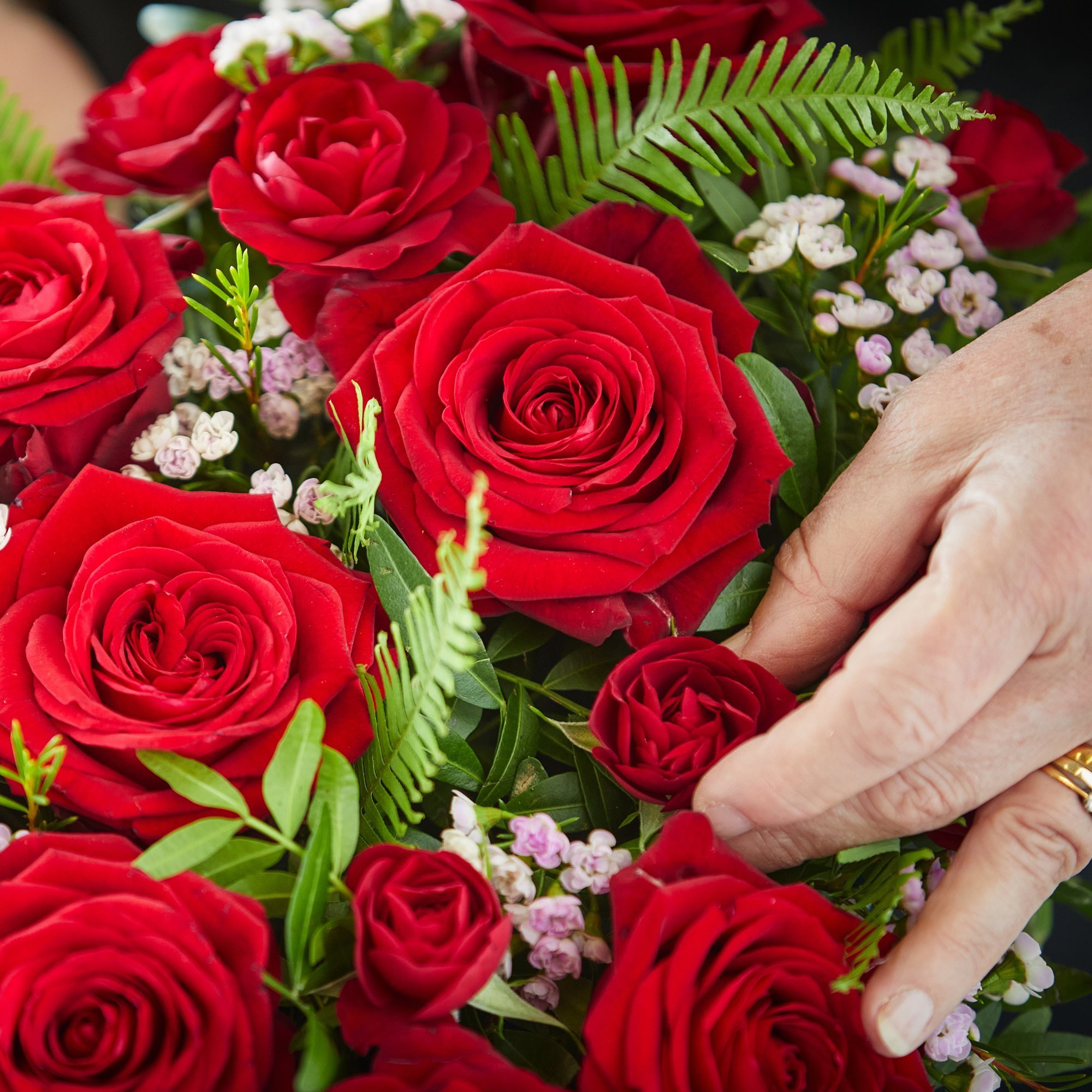 Created with love by a local florist