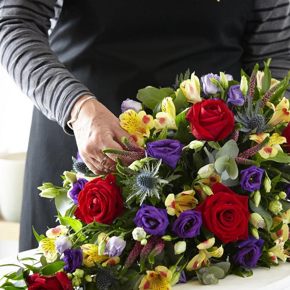 Created with love by a local florist