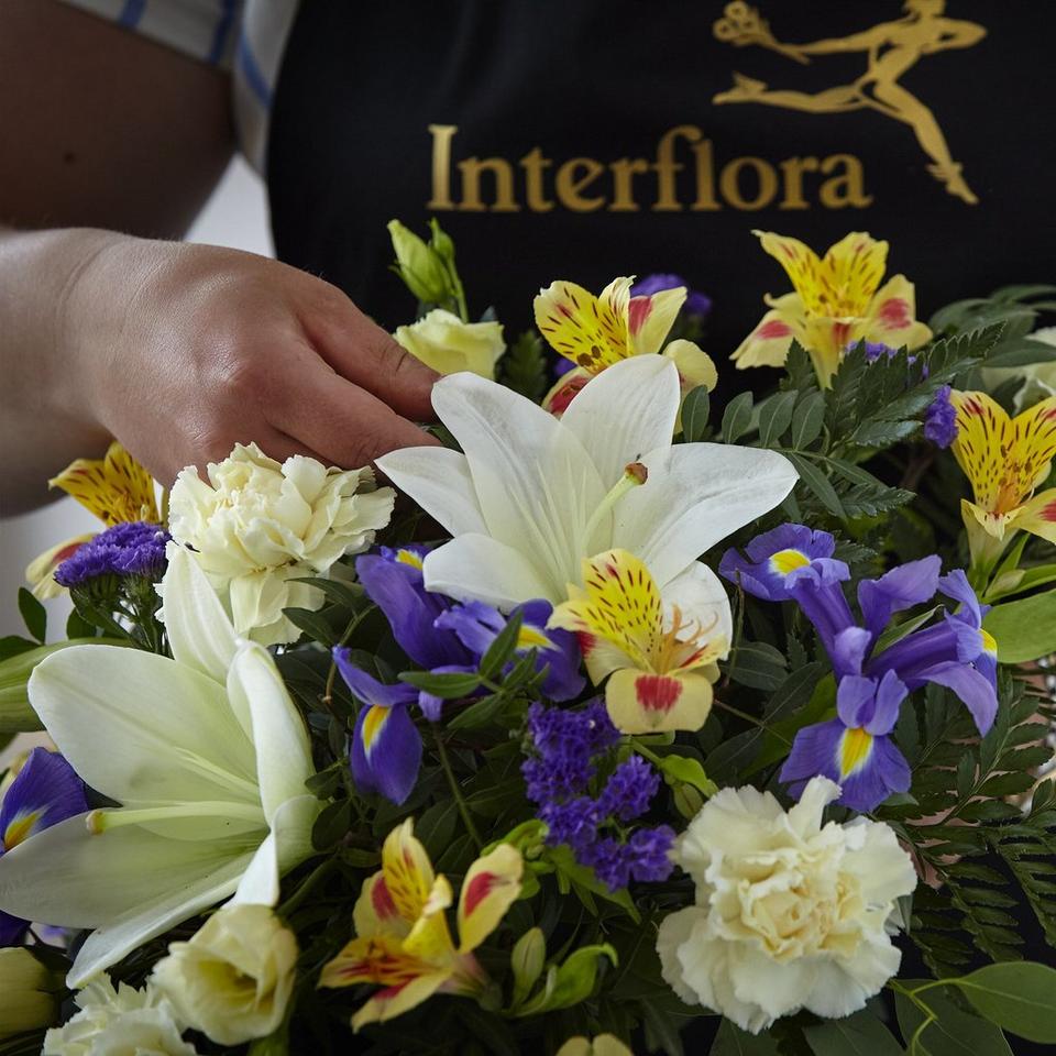 Created with love by a local florist
