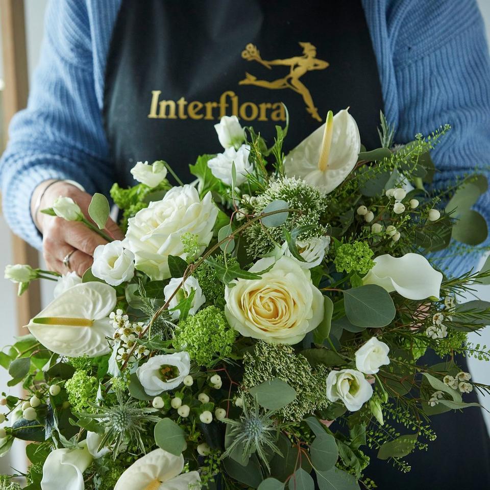 Crafted by a local florist