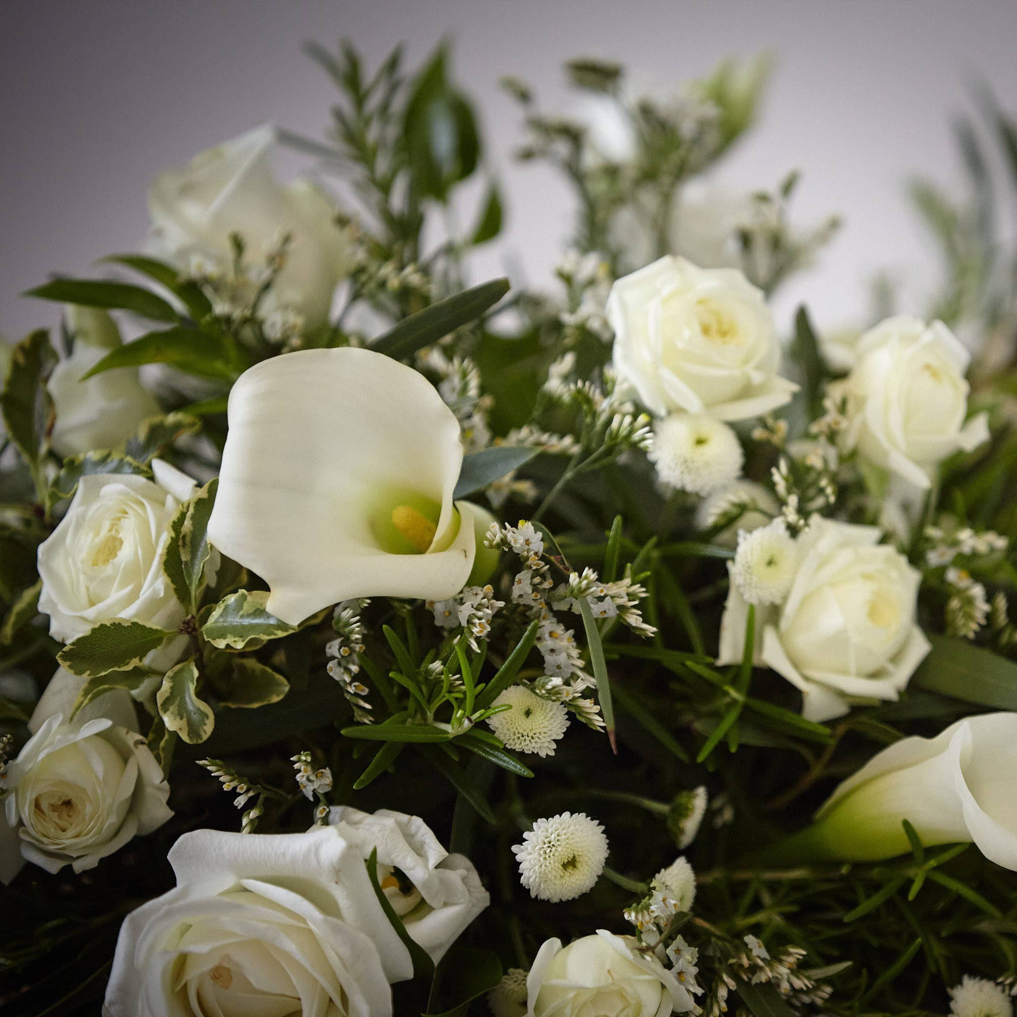 Crafted by a local florist