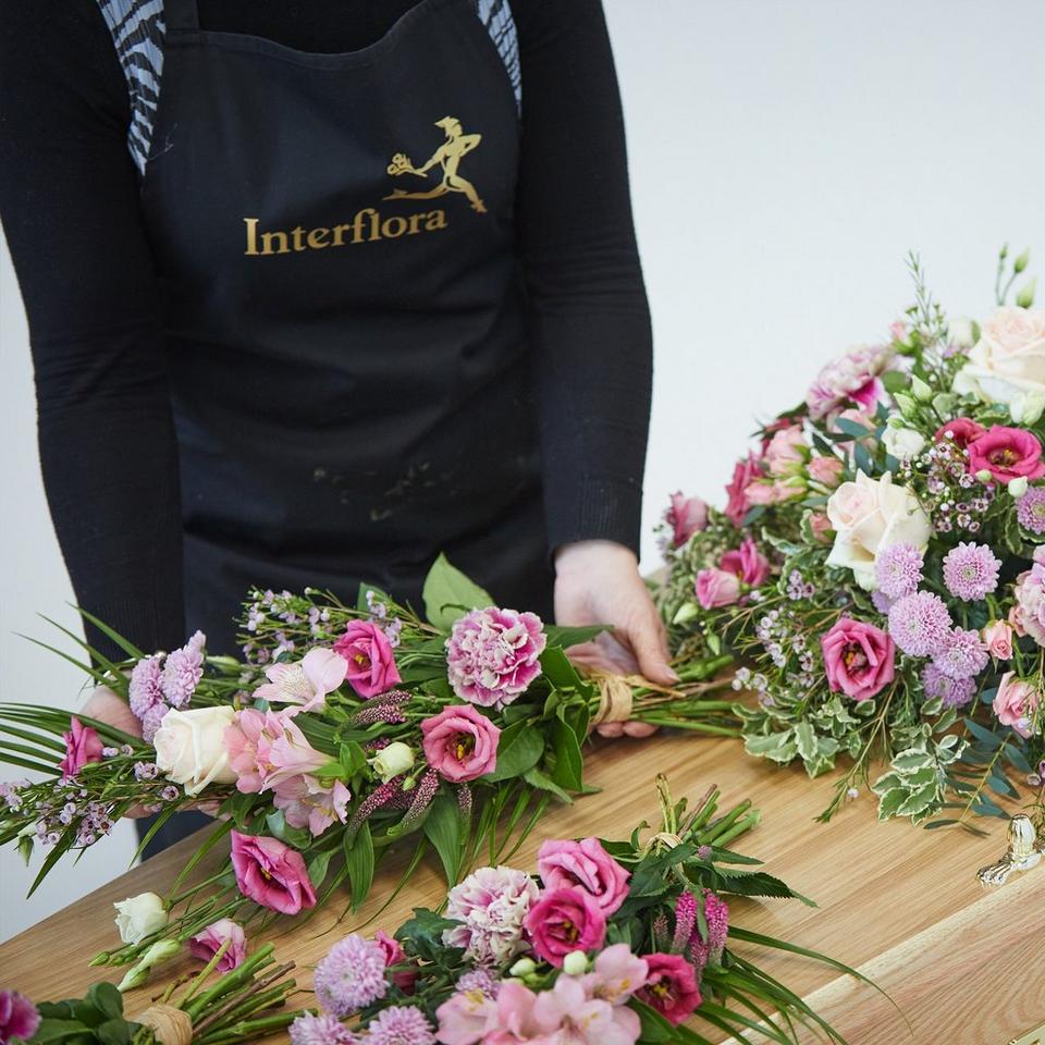 Crafted by a local florist