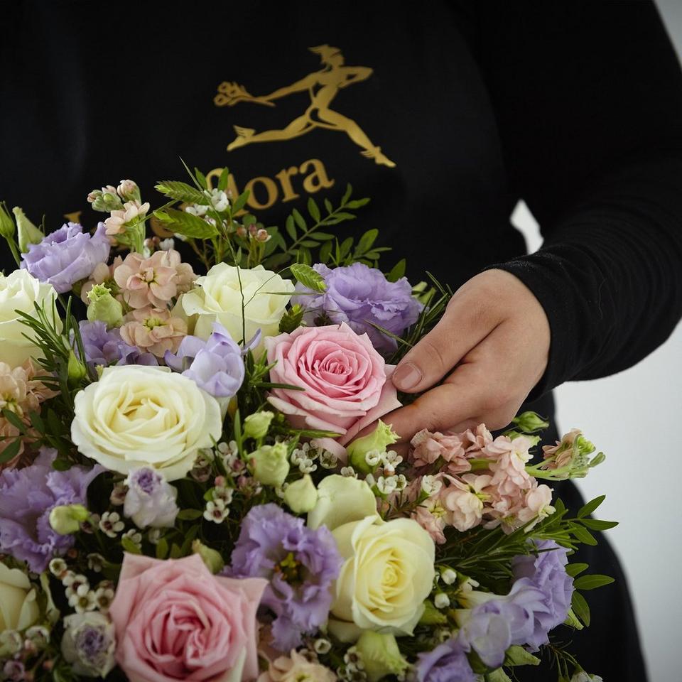 Crafted by a local florist
