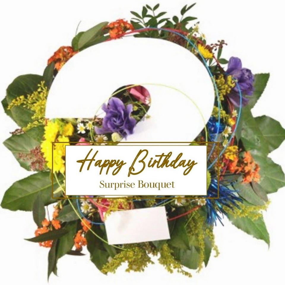 Happy Birthday Surprise Bouquet