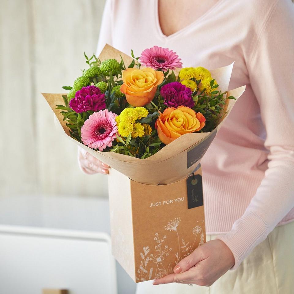 Bright Gift Box made with the finest flowers
