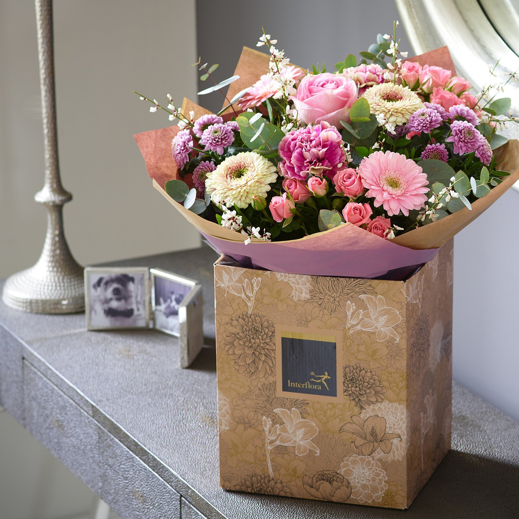Image 3 of 5 of Pastel Handcrafted Get Well Soon Bouquet