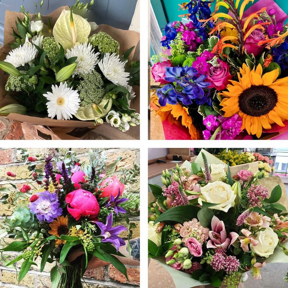 Image 2 of 5 of Surprise Me Handcrafted Get Well Soon Bouquet