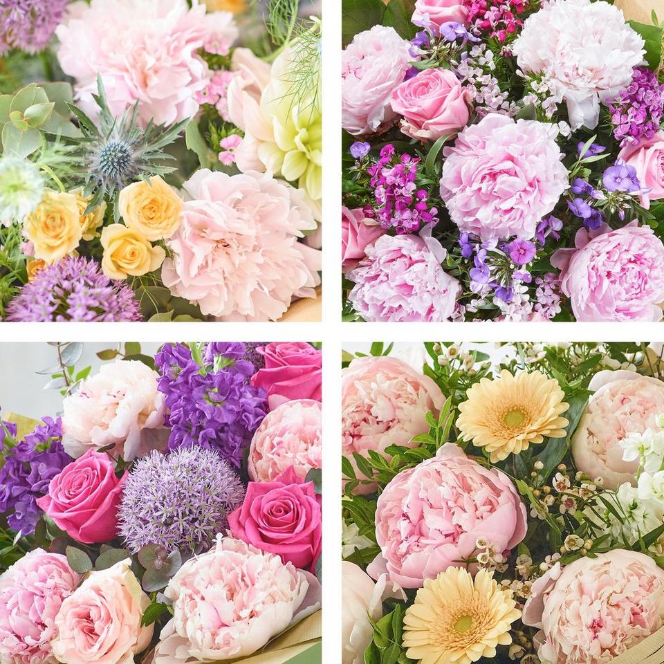 Image 2 of 5 of Luxury Birthday Peony Bouquet