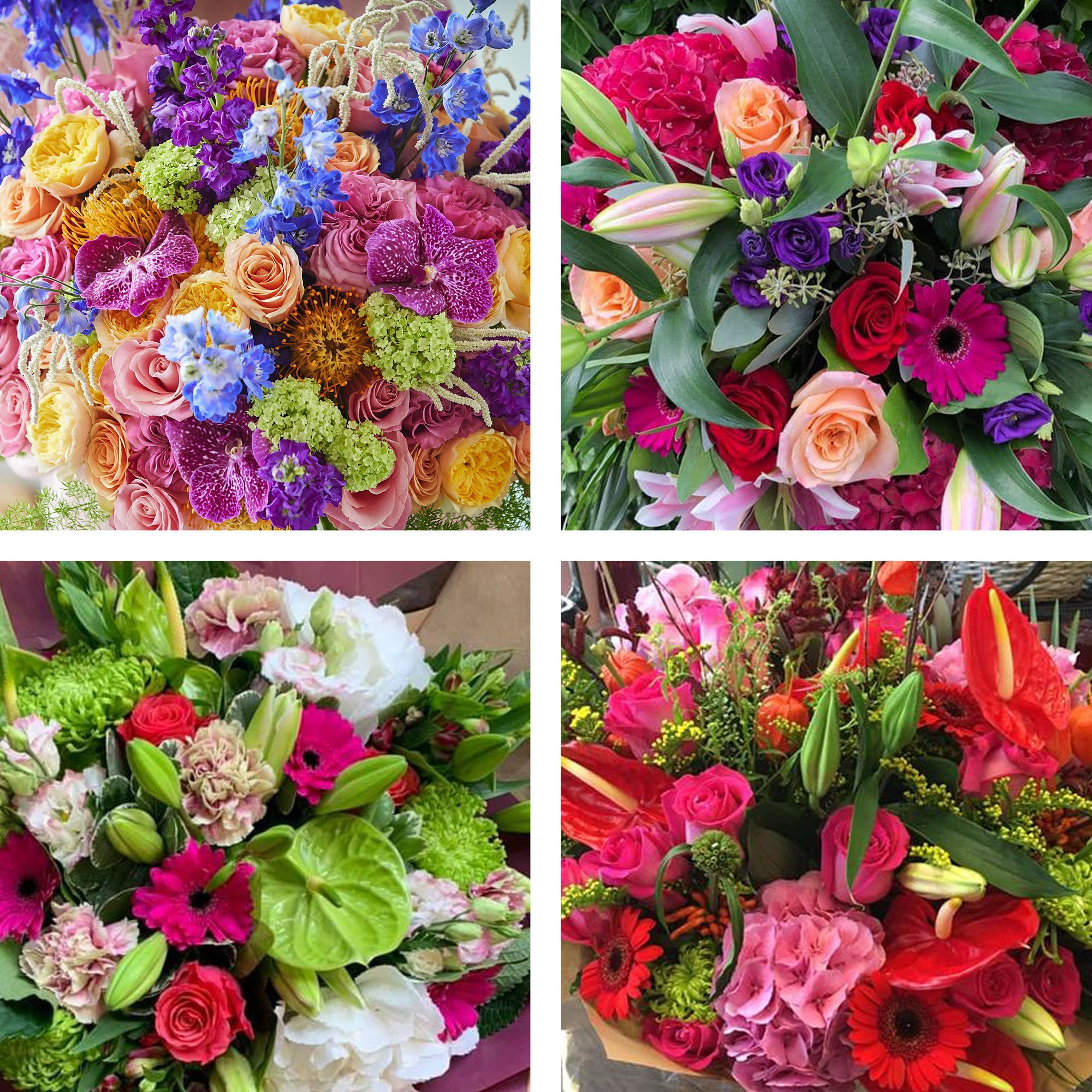 Image 2 of 5 of Spectacular Brights Ultimate Luxury Bouquet