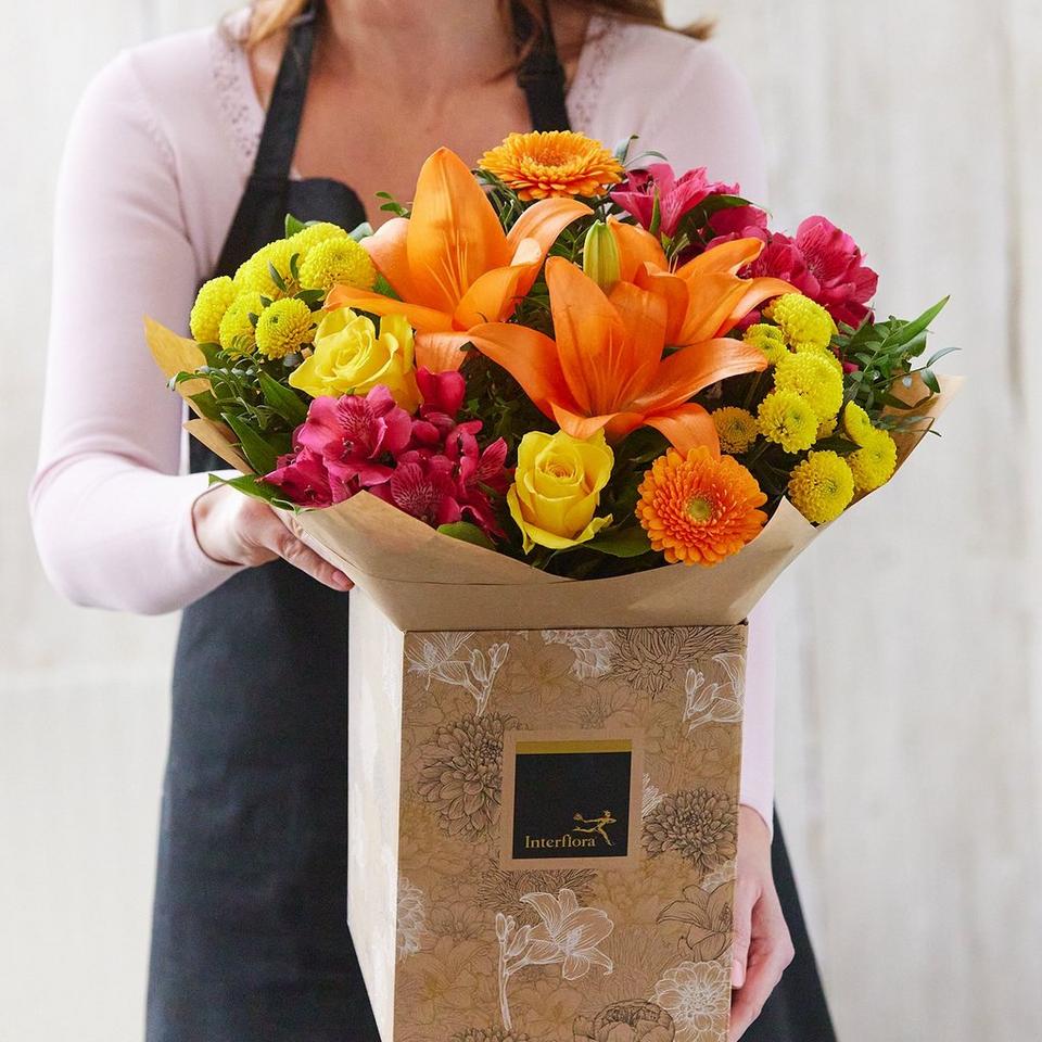 Beautiful Handcrafted Bright Bouquet
