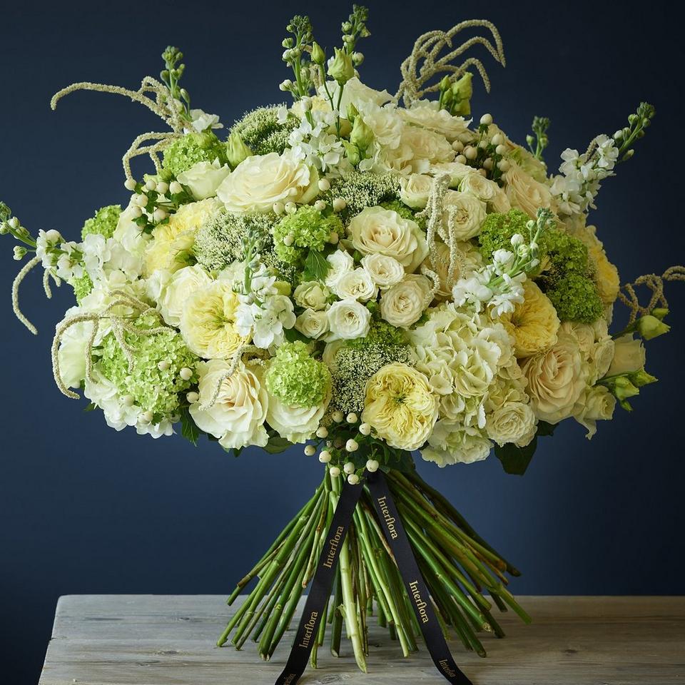 Image 3 of 5 of Showstopping White Flower Luxury Bouquet