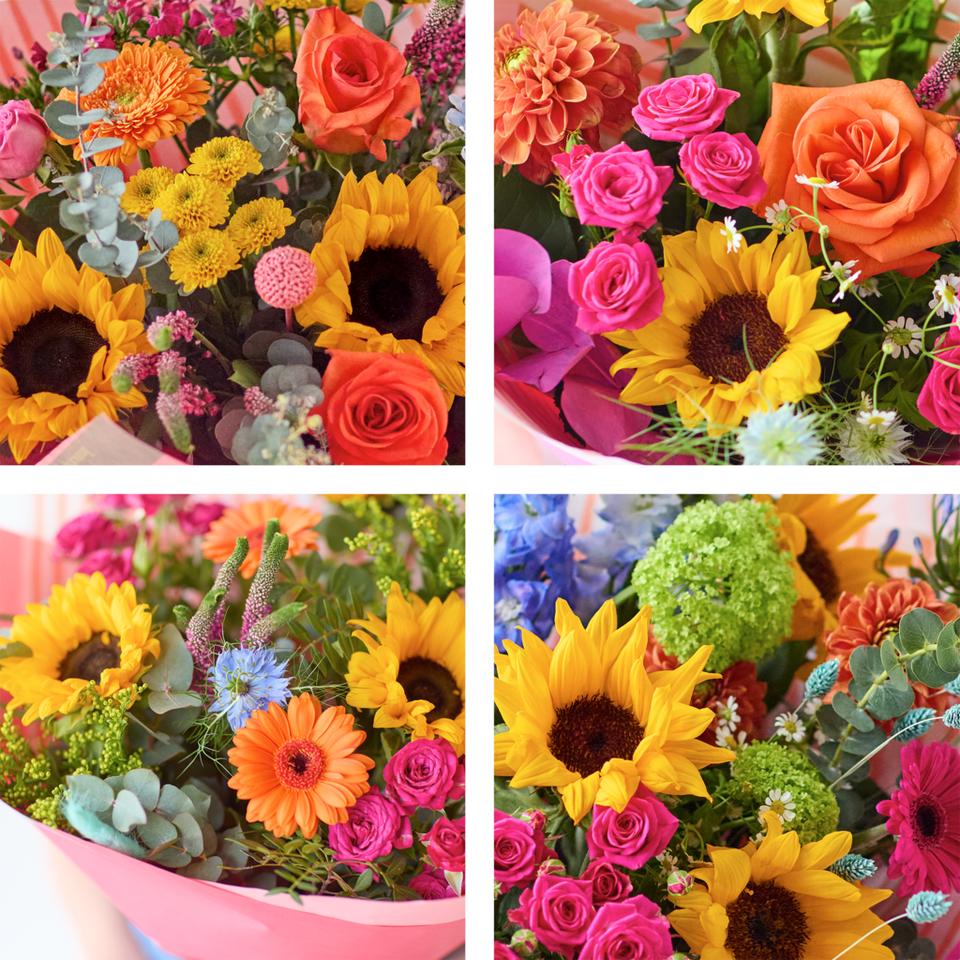 Image 2 of 4 of Trending Summer Bouquet with Sunflowers