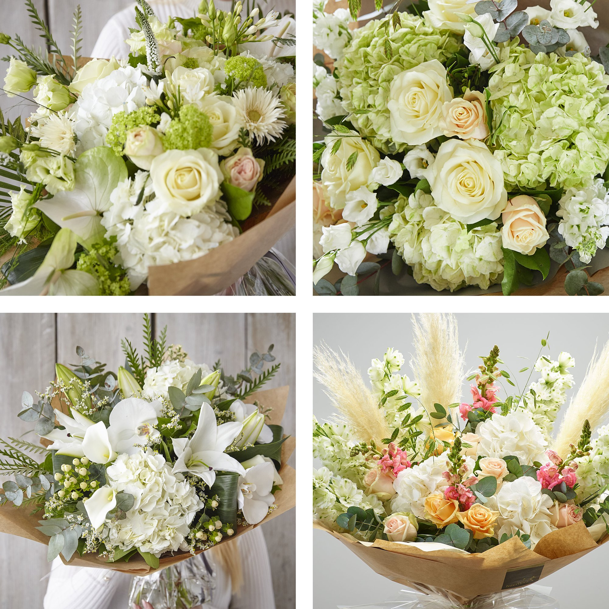Image 2 of 4 of Sympathy hand-tied made with the finest flowers