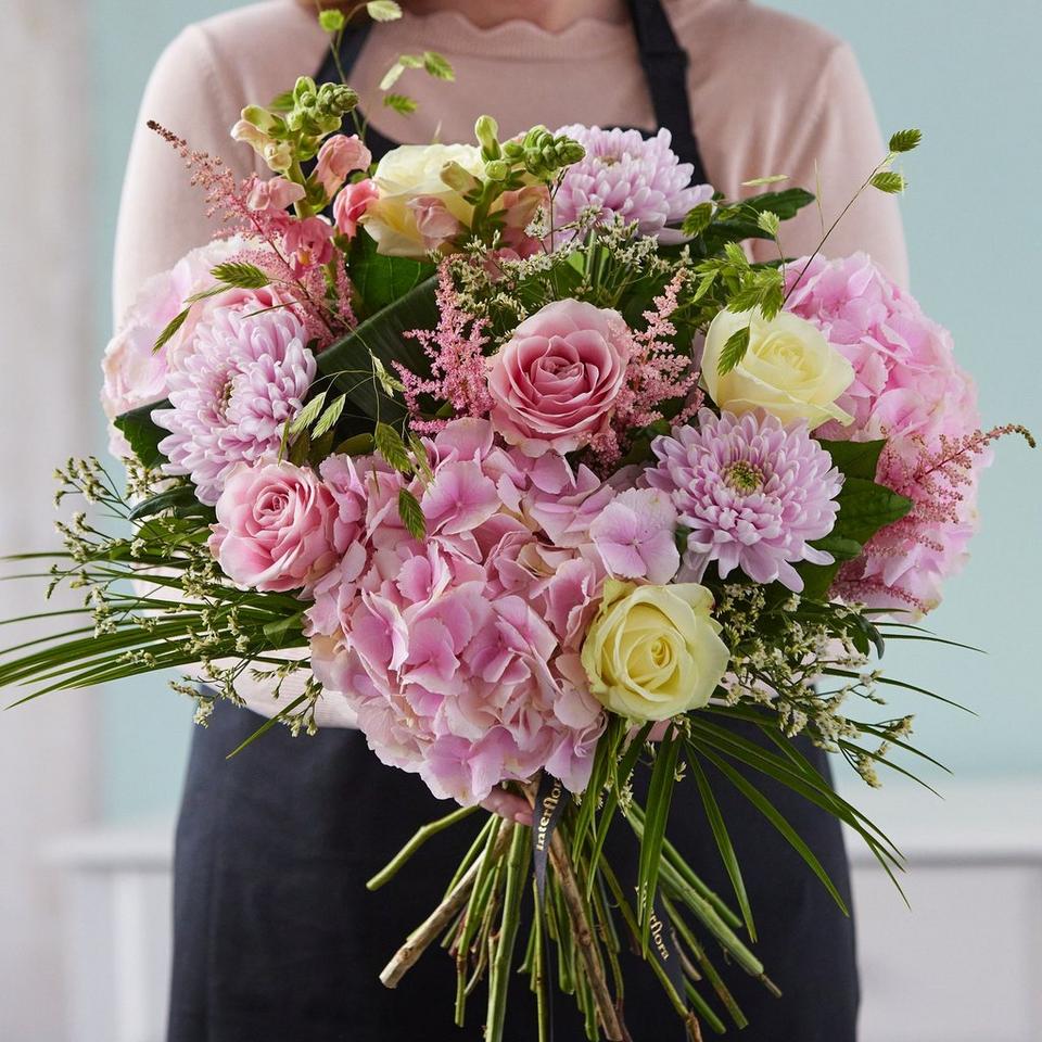 Hand-tied bouquet made with the finest flowers