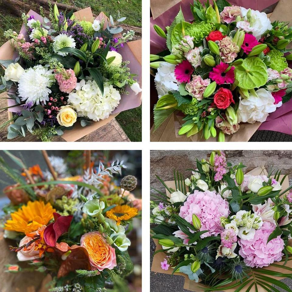 Image 2 of 5 of Hand-tied bouquet made with the finest flowers