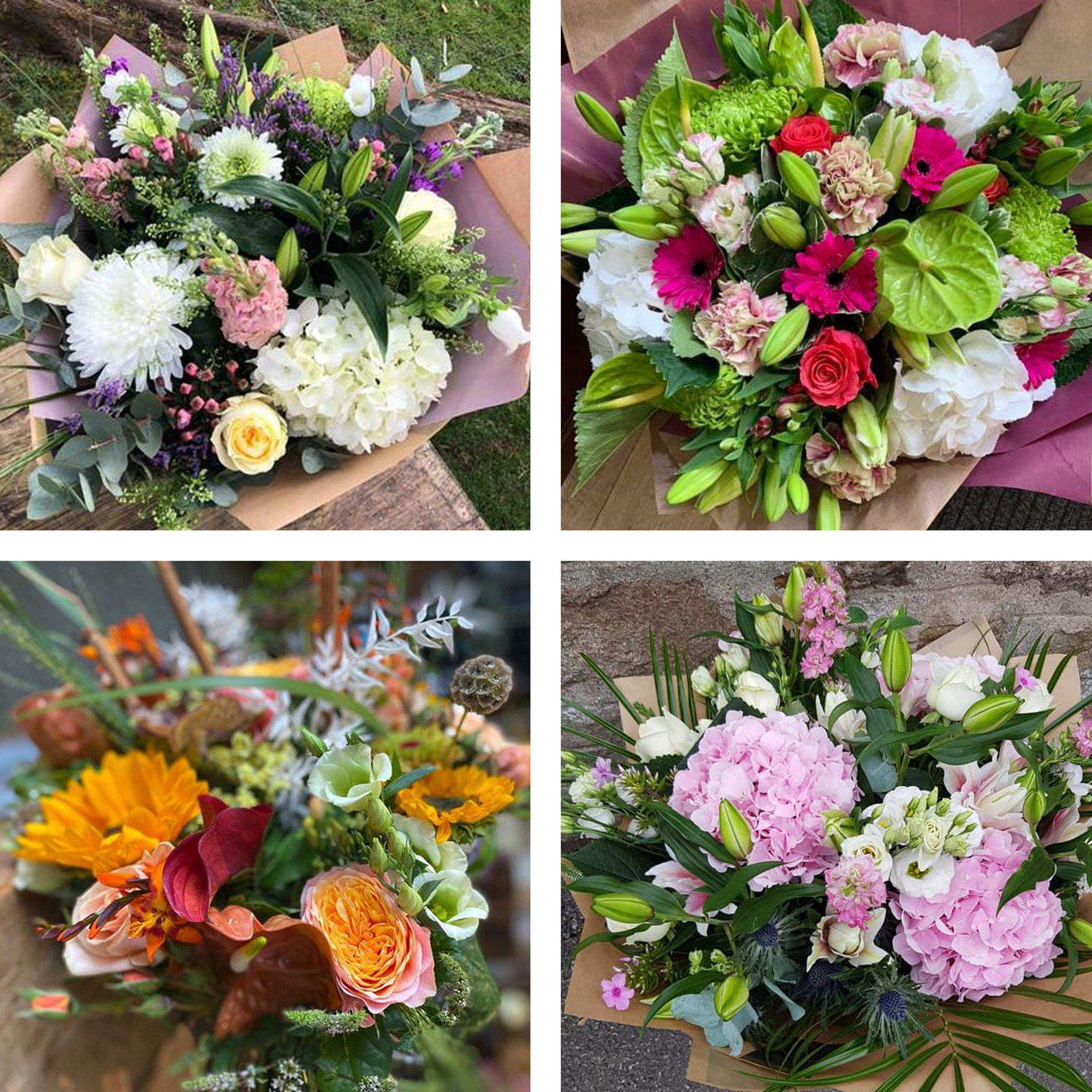 Image 2 of 5 of Hand-tied bouquet made with the finest flowers