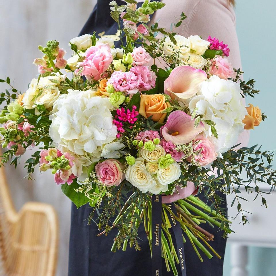Hand-tied bouquet made with the finest flowers