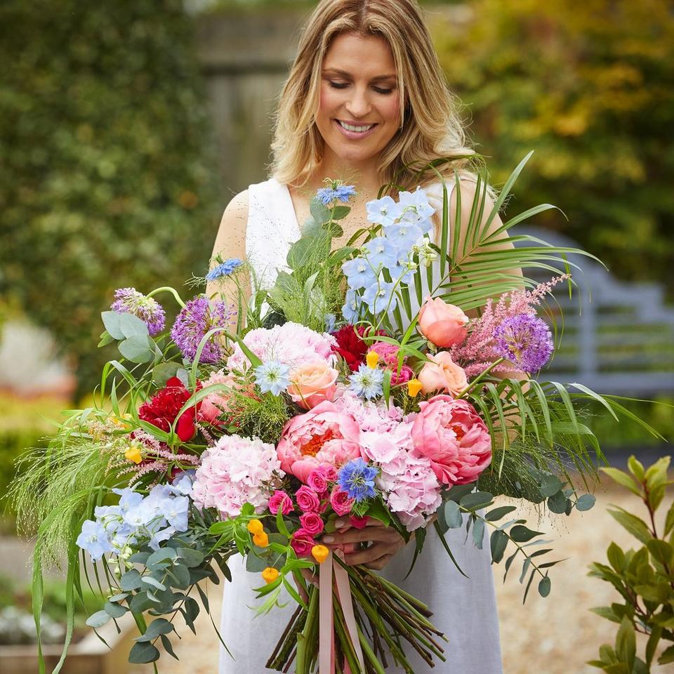 Image 3 of 5 of Hand-tied bouquet made with the finest flowers