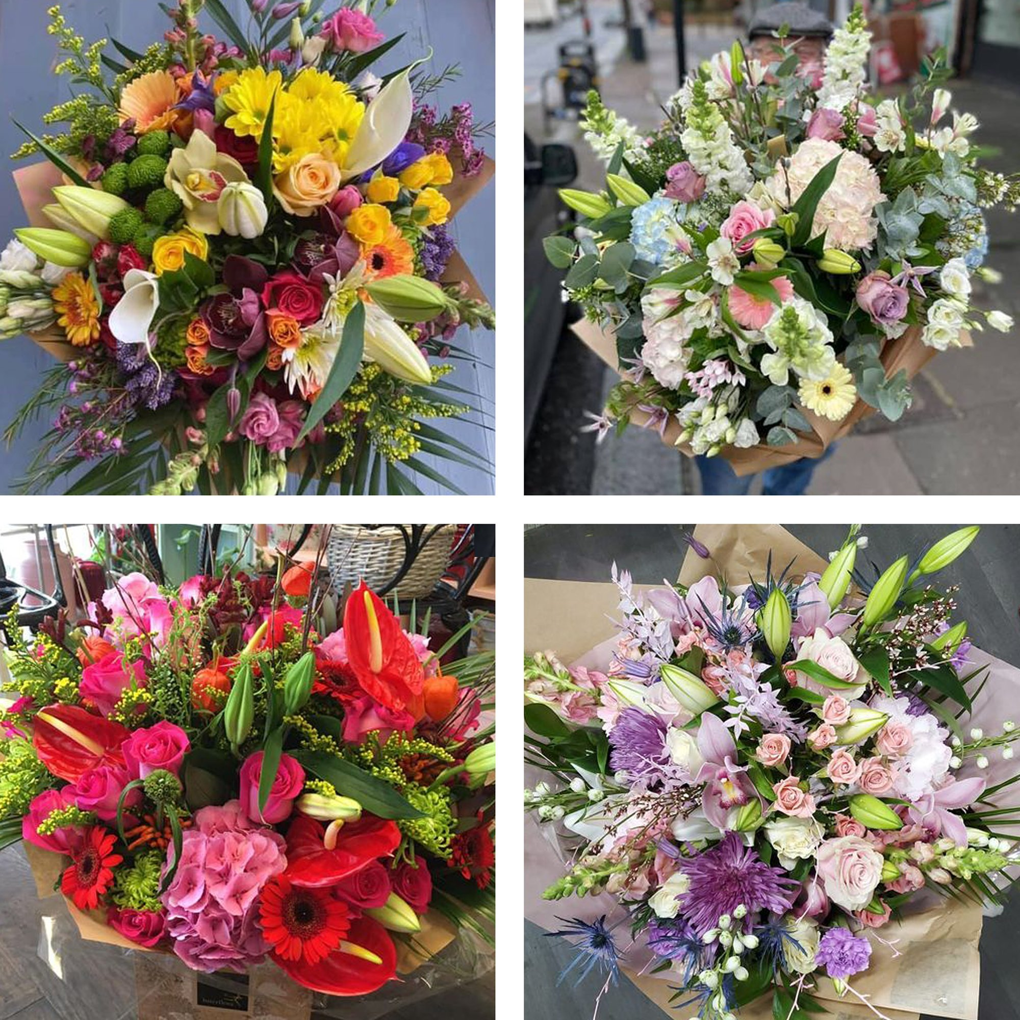 Image 2 of 5 of Hand-tied bouquet made with the finest flowers