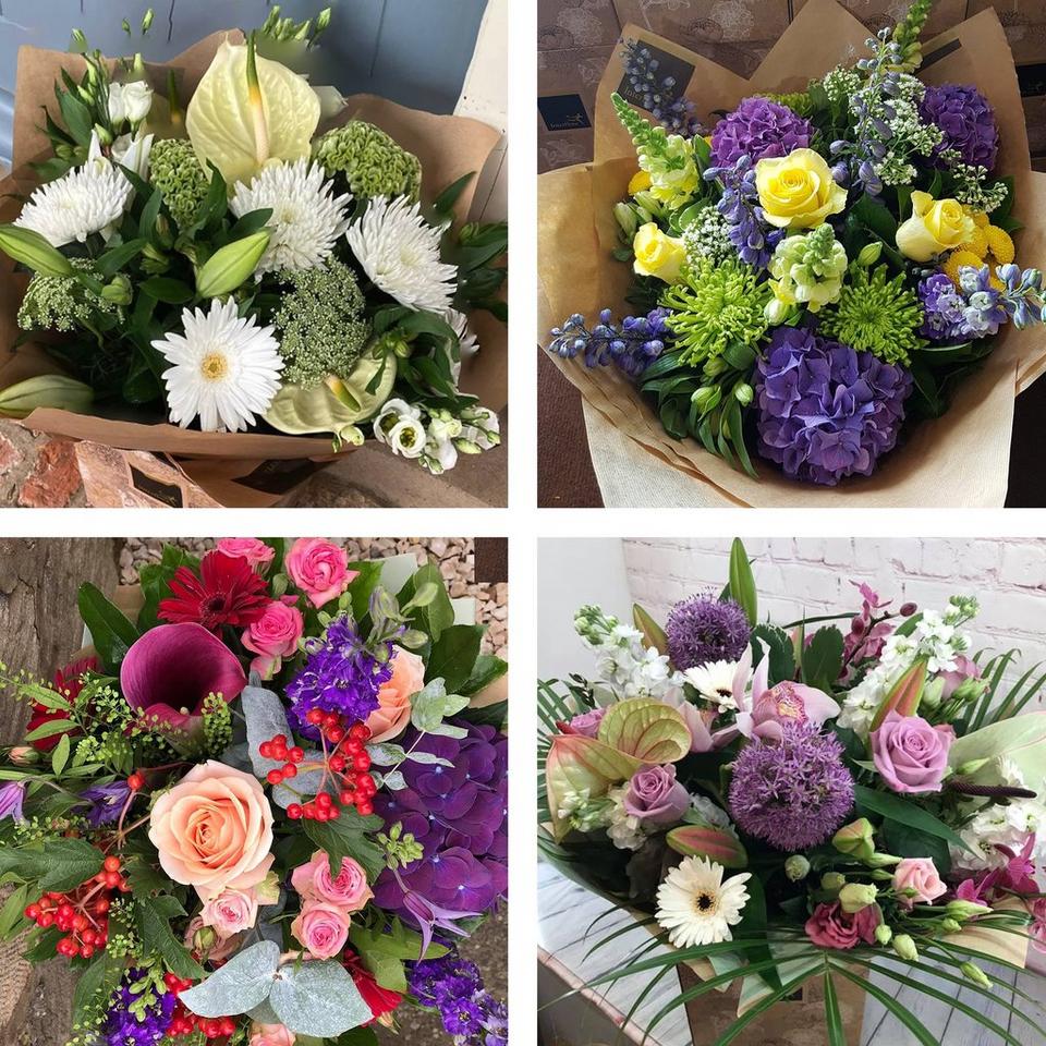 Image 2 of 5 of Hand-tied bouquet made with the finest flowers
