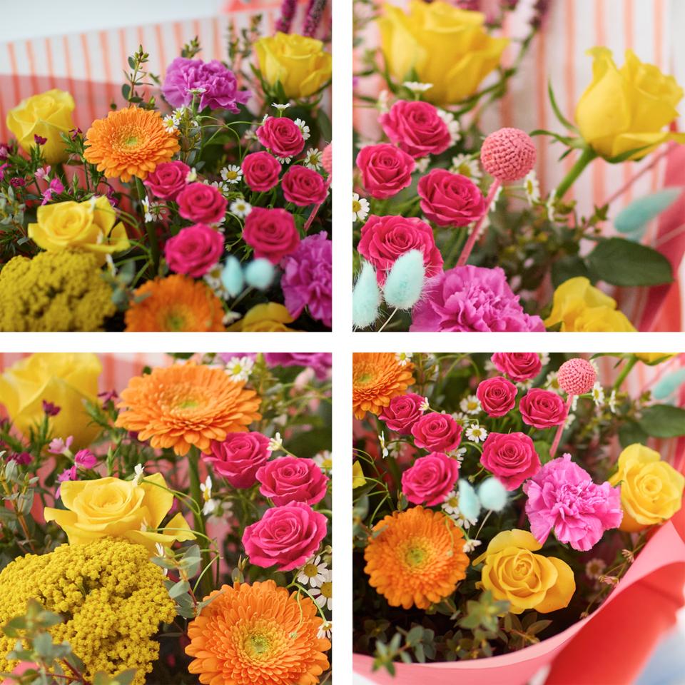 Image 2 of 4 of Luxury Summer Trending Bouquet with Yellow Roses