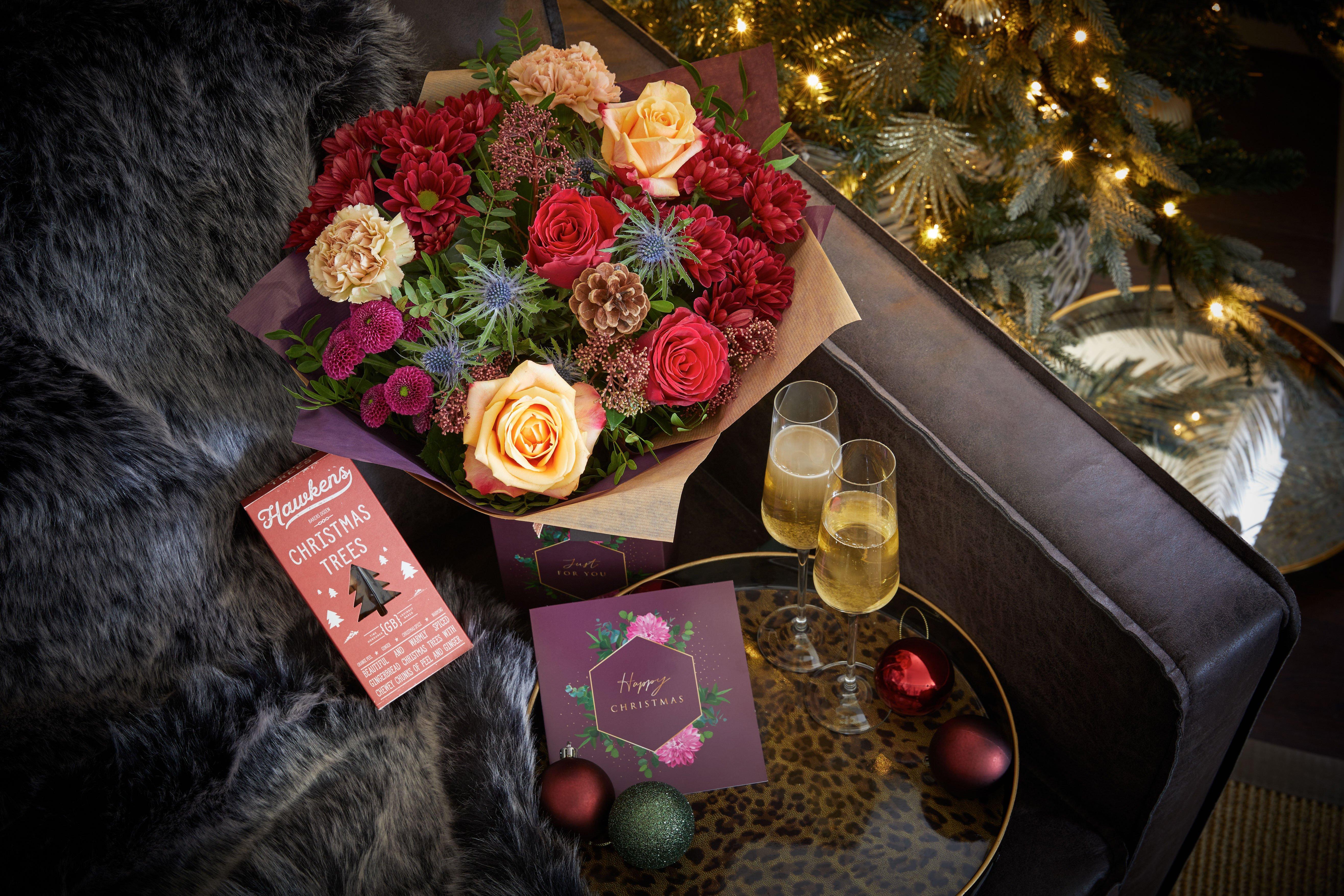Christmas Flower Delivery Spread Festive Joy Interflora Ireland