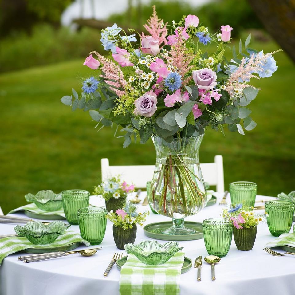 Image 3 of 5 of Lily free hand-tied bouquet made with the finest flowers
