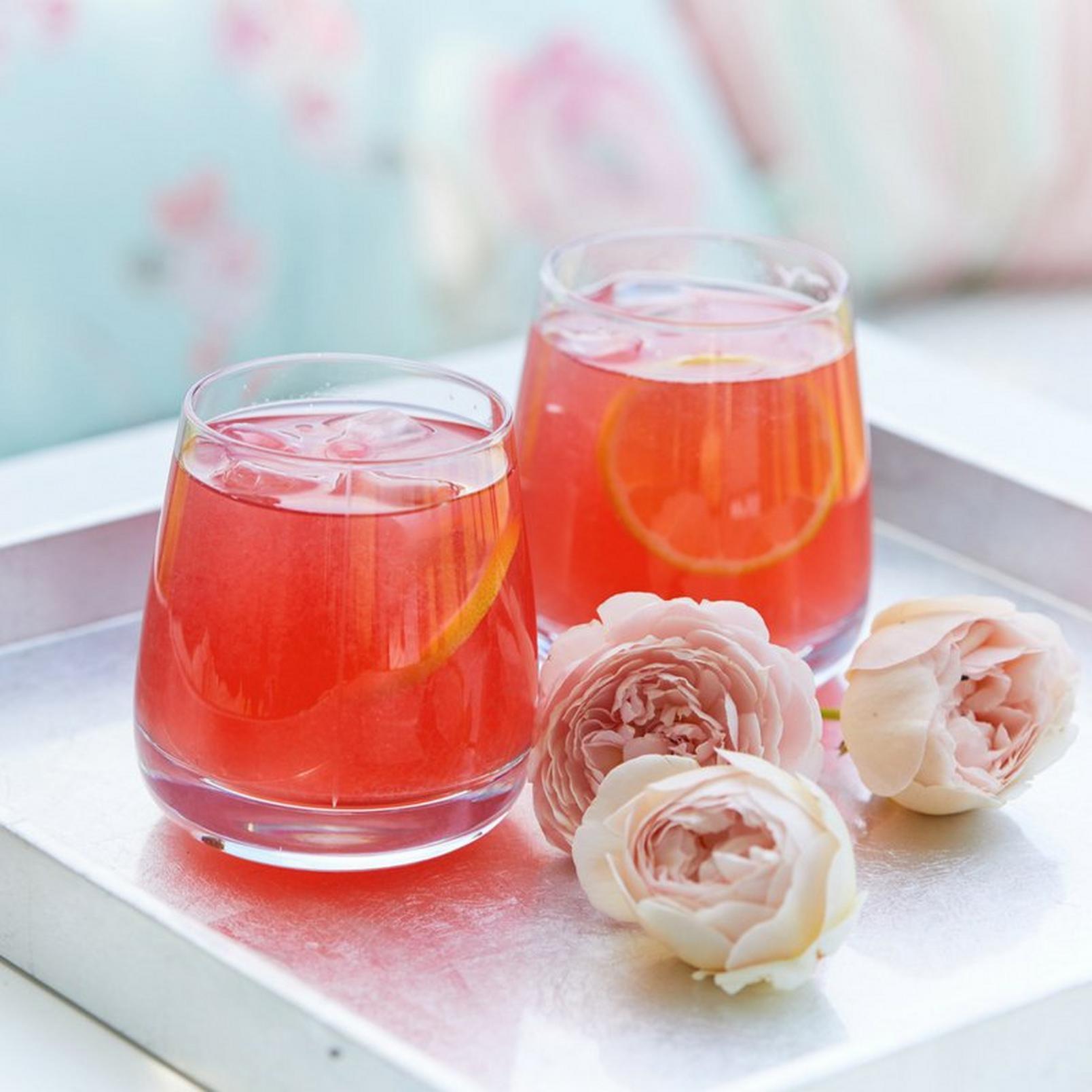 Raspberry-and Rose-Mocktail-summer-closeup
