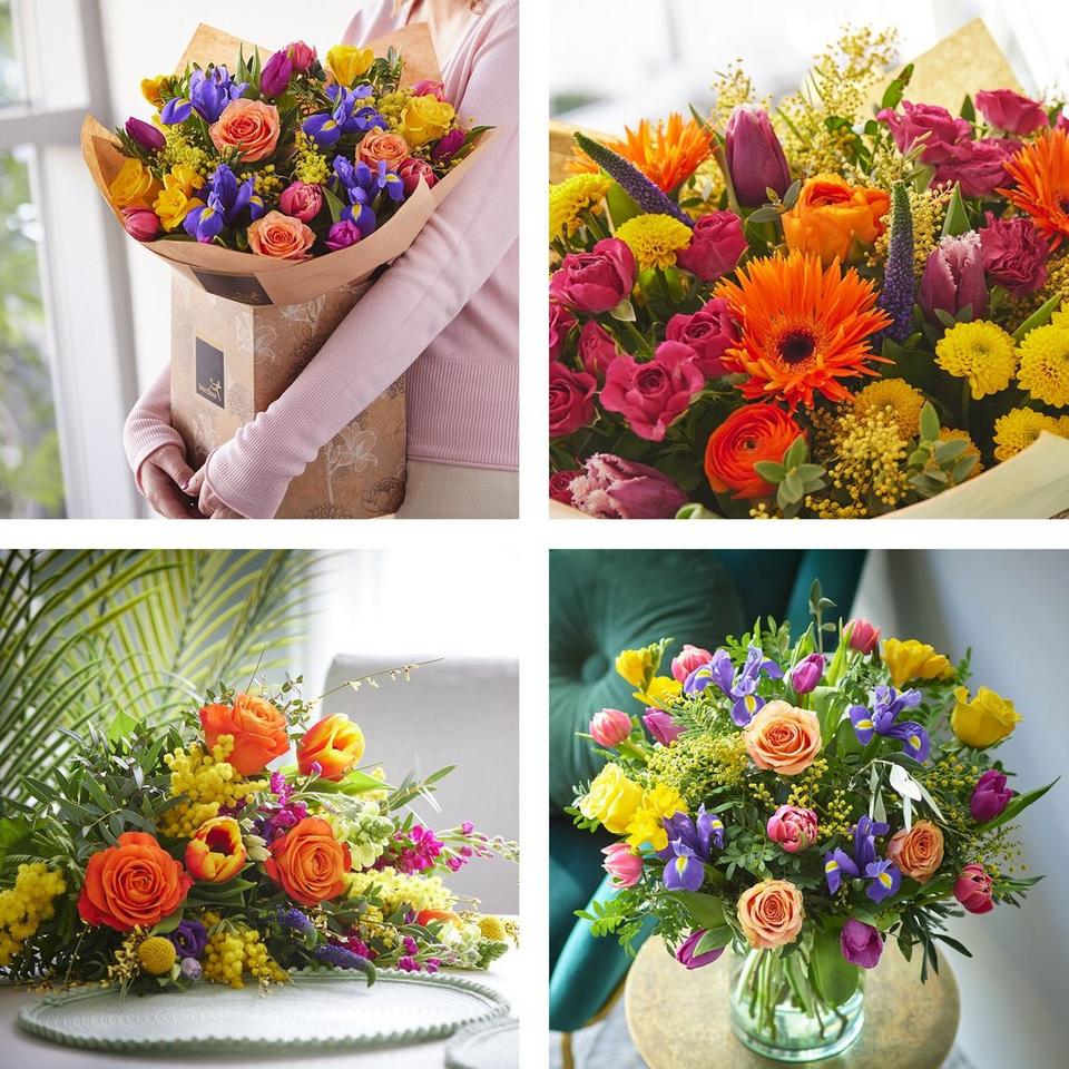 Every bouquet is unique and seasonal