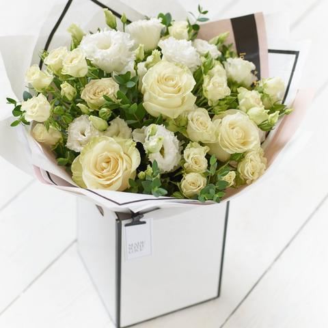 Image 3 of 6 of Beautifully Simple White Blooms