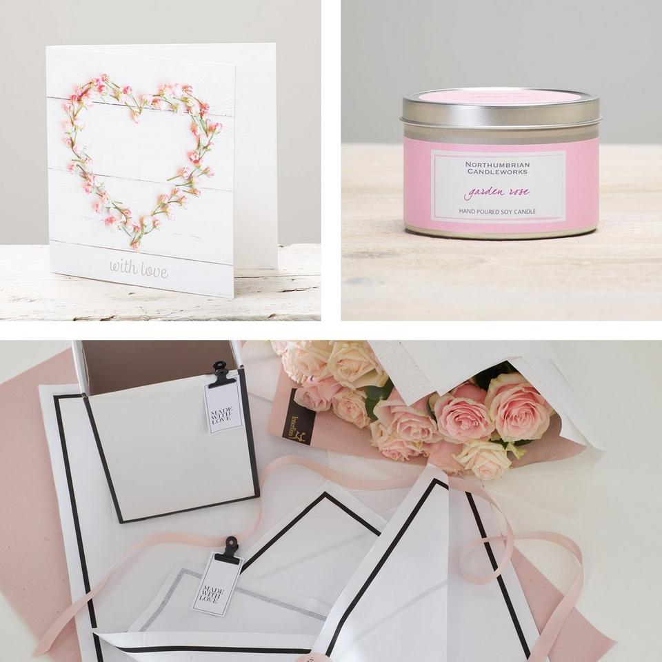 Image 3 of 3 of Beautifully Simple White Rose Gift Set