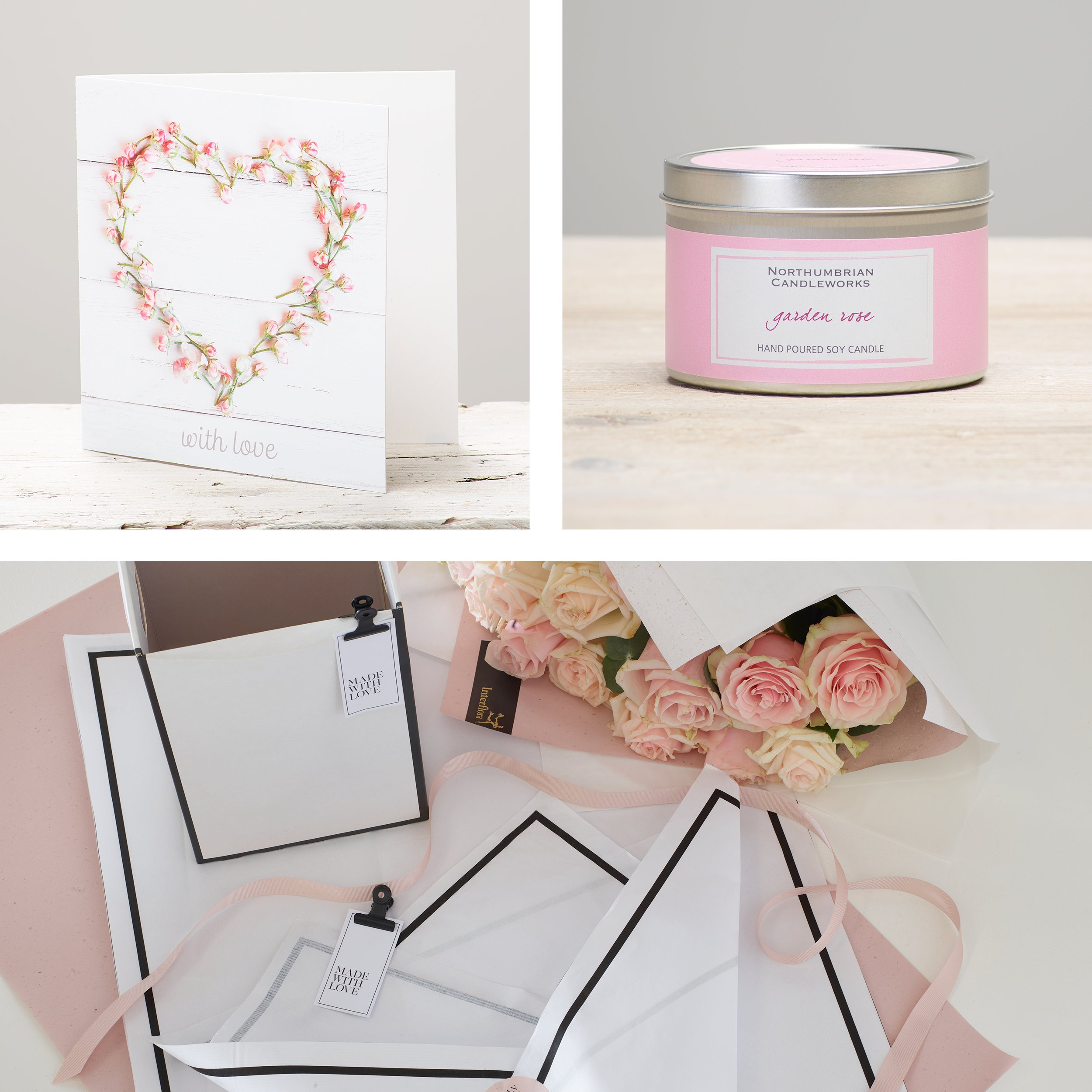 Image 4 of 4 of Beautifully Simple White Rose Gift Set