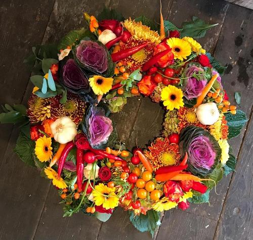 Sonny Good-funeral-tribute-bespoke-bright-wreath