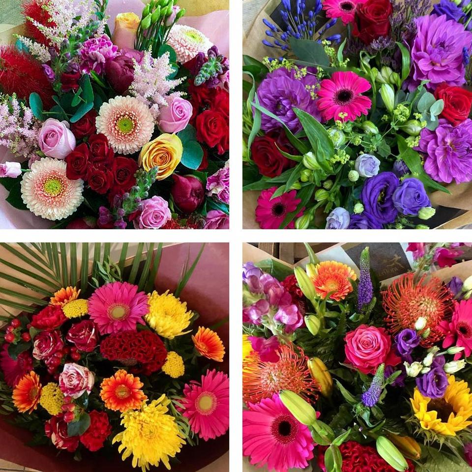 Image 2 of 4 of Bright Handcrafted Thinking of You Bouquet