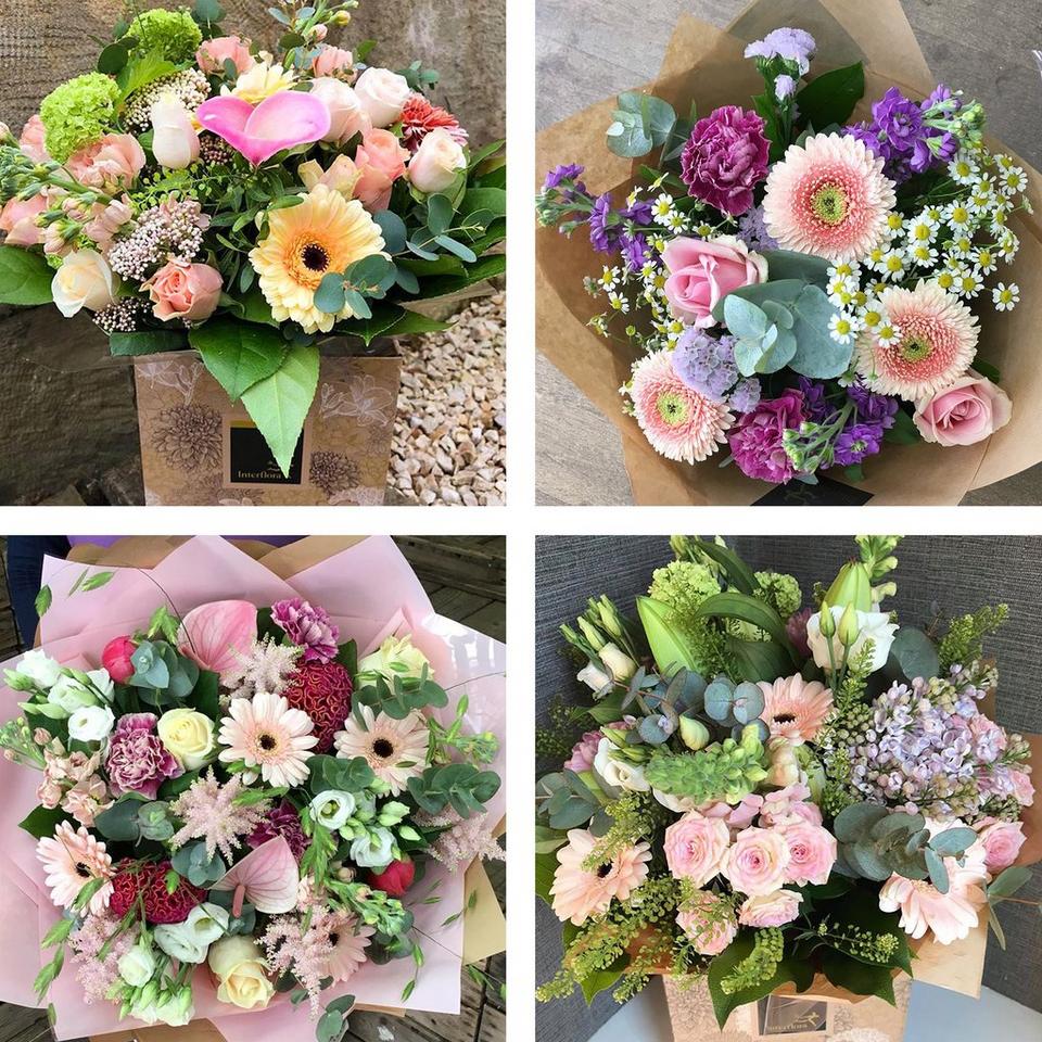 Image 2 of 5 of Pastel Handcrafted Thinking of You Bouquet