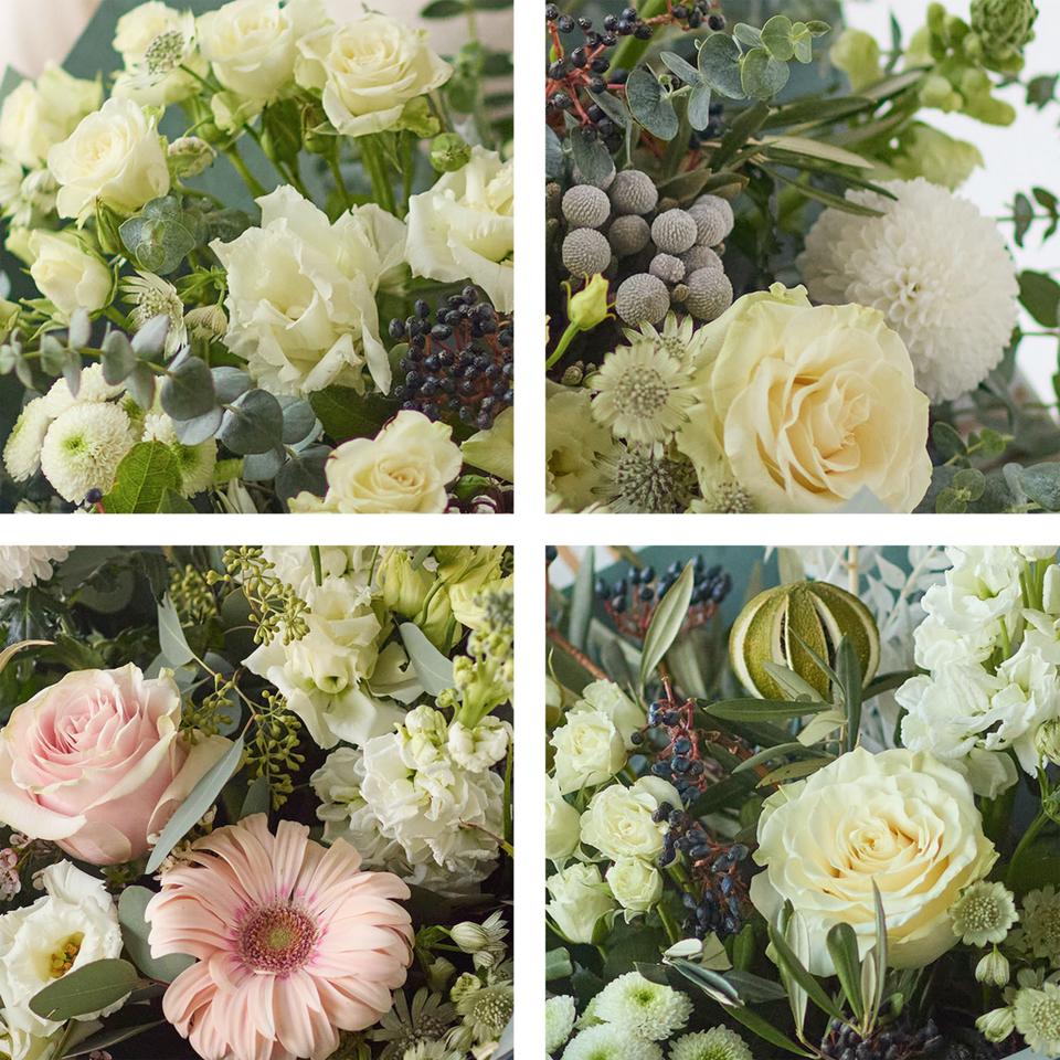Image 2 of 4 of Serene Shades of Winter Bouquet
