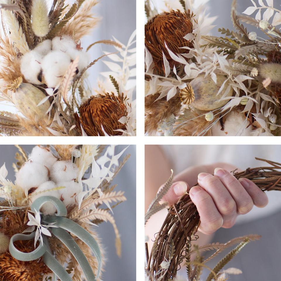 Image 2 of 3 of Dried Winter Wreath