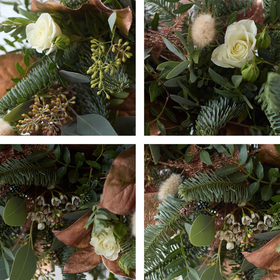 Image 2 of 3 of On Trend Christmas Wreath