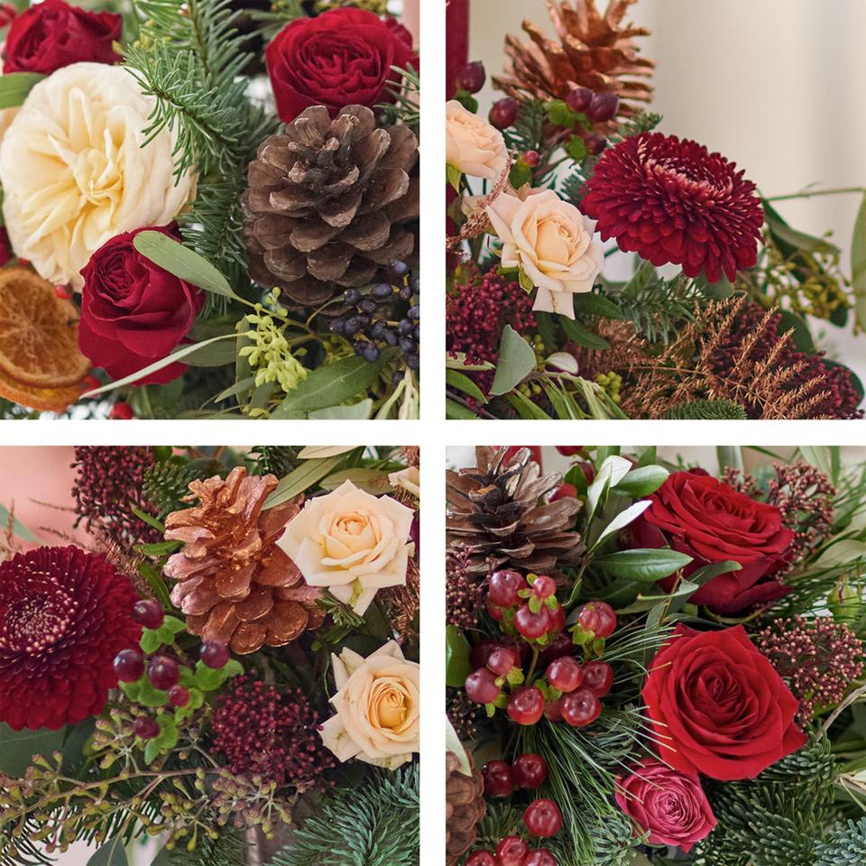 Image 2 of 4 of Luxury Christmas Candle Arrangement